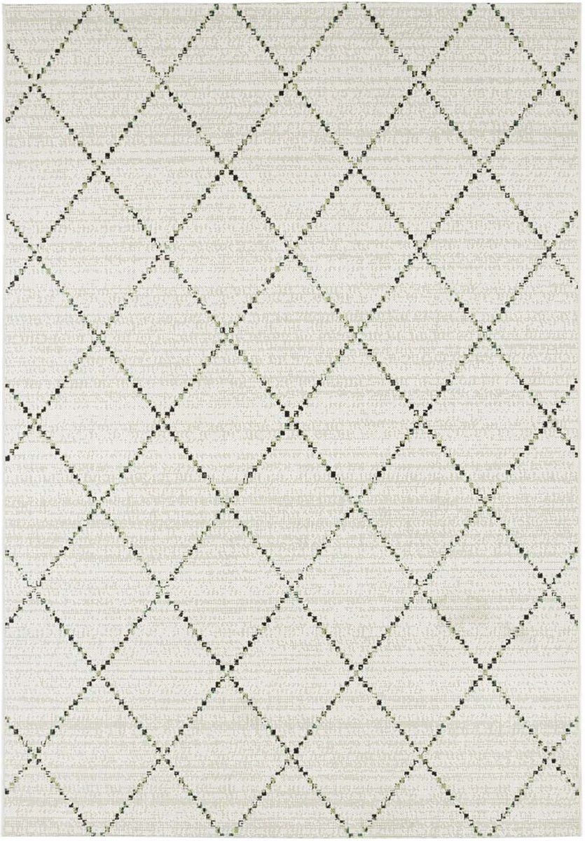 Krémový sisalový koberec na vonkajšiu a plochú terasu 160x230