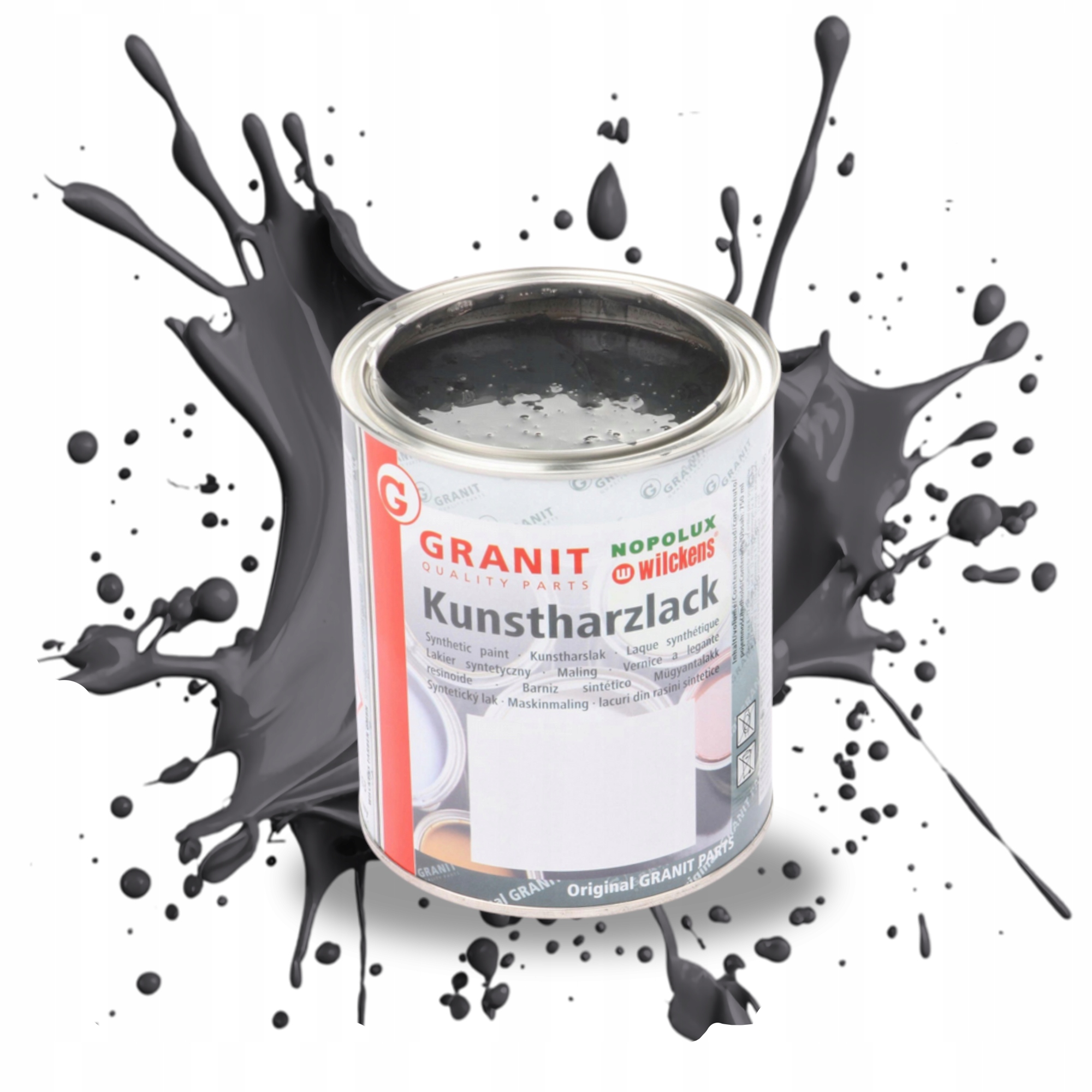 Farba Lakier antracytowa szarość Ral 7016 Wilckens Granit 1 l Puszka