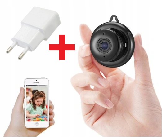 

Kamera wifi ip szpiegowska mała mini podczerwień