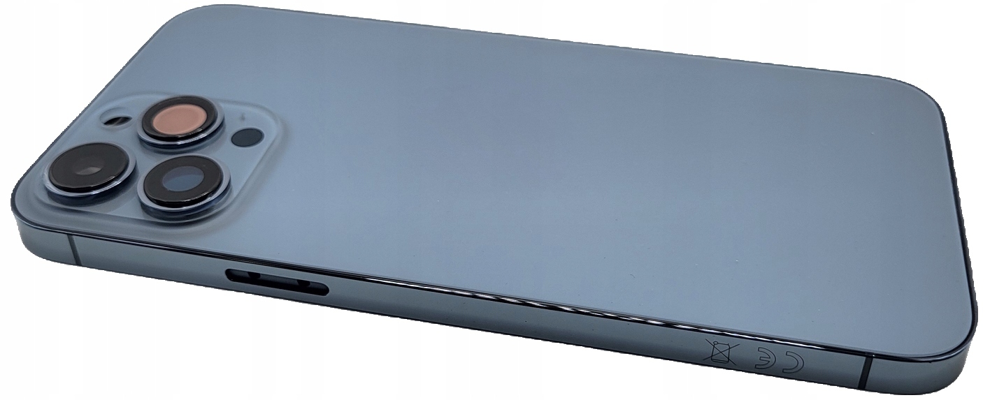 Obudowa Panel Tył Korpus Ramka Pasuje Do Iphone 13 Pro Max Niebieski