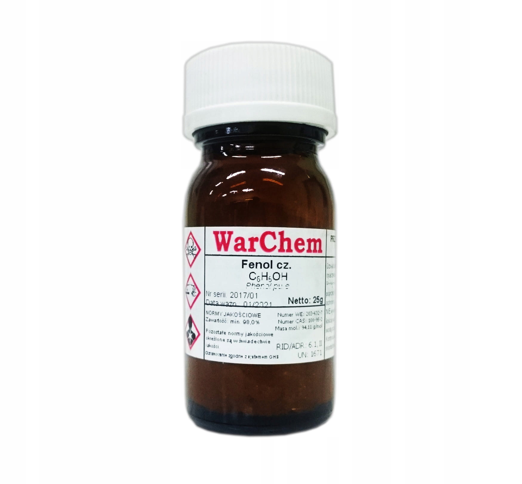 

Fenol czysty 25g Warchem