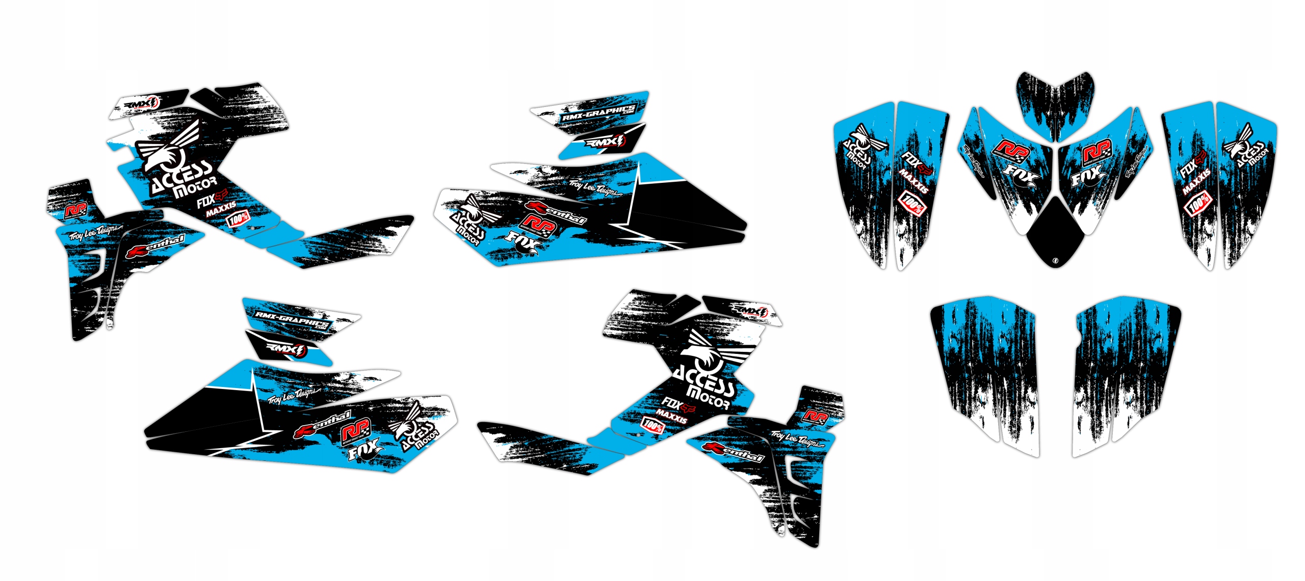 Okleina Naklejki Quad Lucky - Niska cena na Allegro