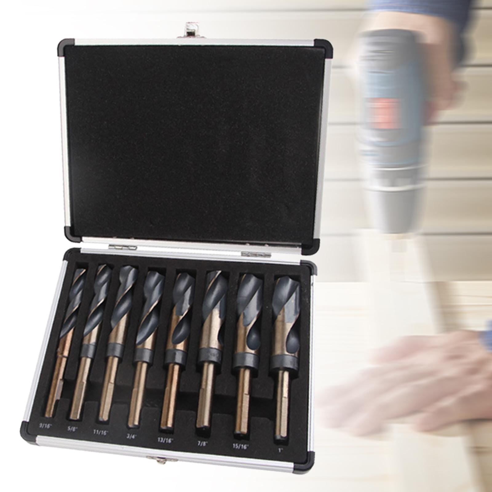 8 шт. сверла высокой твердости прямой хвостовик