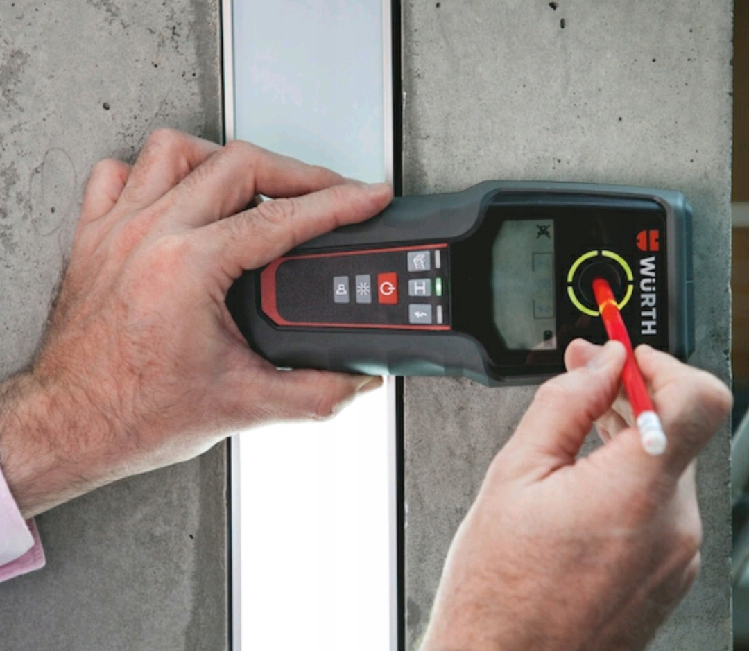 WURTH wykrywacz materiałów MD12 Zasilanie baterie