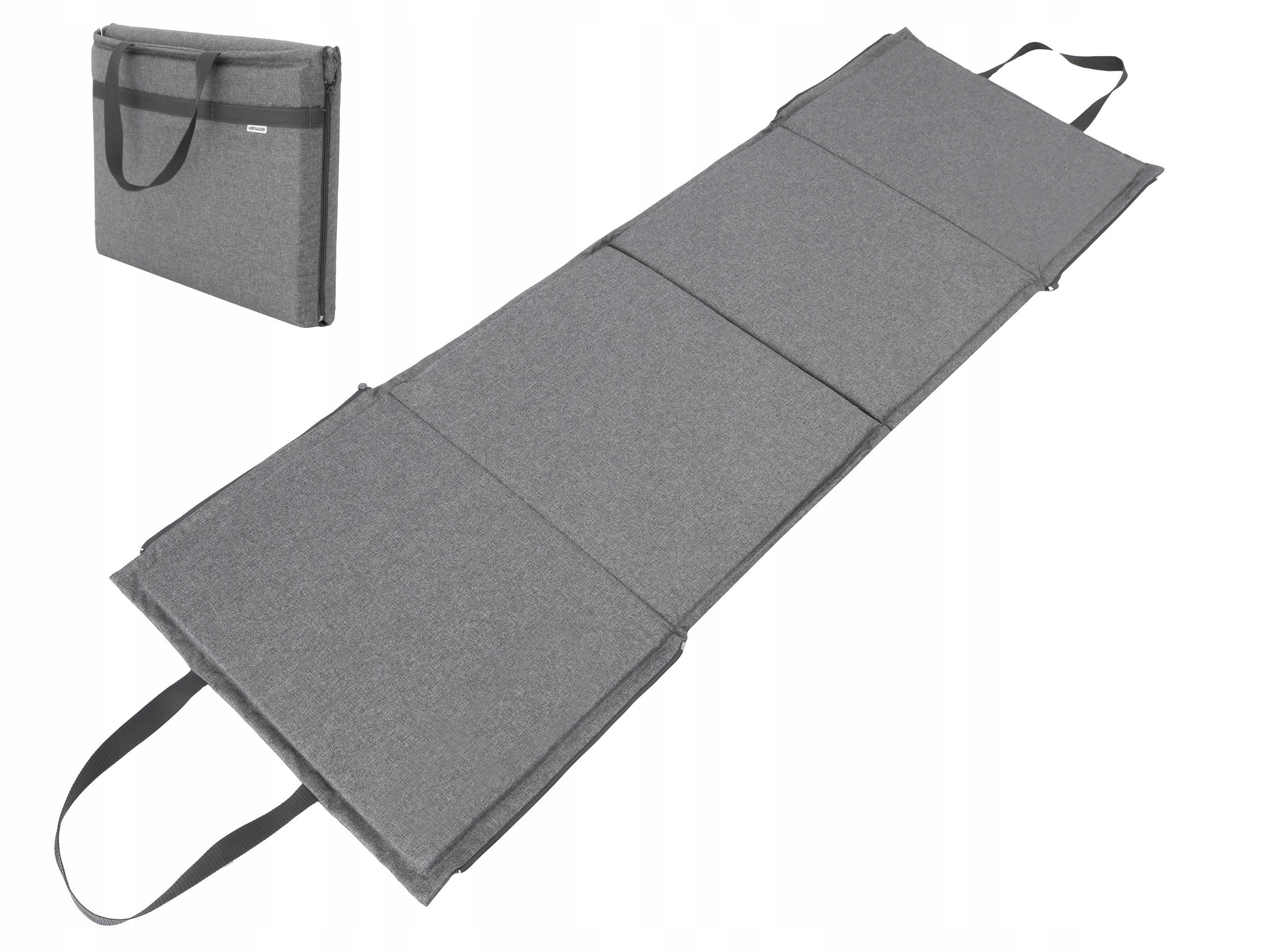 Podložka taška na pláž 2v1, skládací matrace, deka