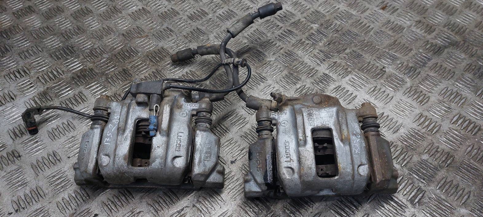 discs brake front + plates + calipers MERCEDES W168 A170 260MM