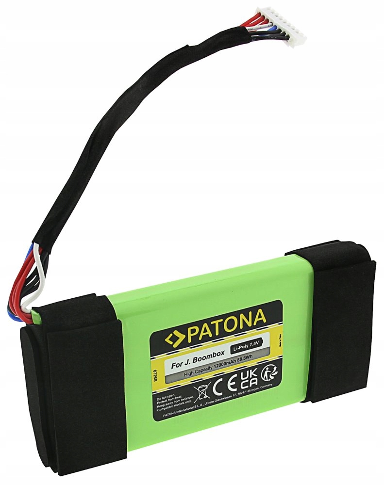 Patona baterie pro reproduktor Jbl Boombox 12000mAh 7,4V Li-Pol