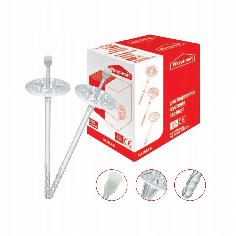 

Kołek łącznik do styropianu LMX 220mm Wełna Żelbet