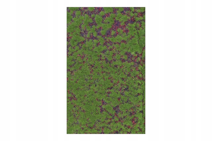 

Mata sztucznego mchu darń zielona ściana 100x100