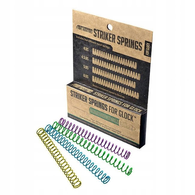 Strike Industries Zestaw sprężyn iglicy do Glock Striker Spring Pack