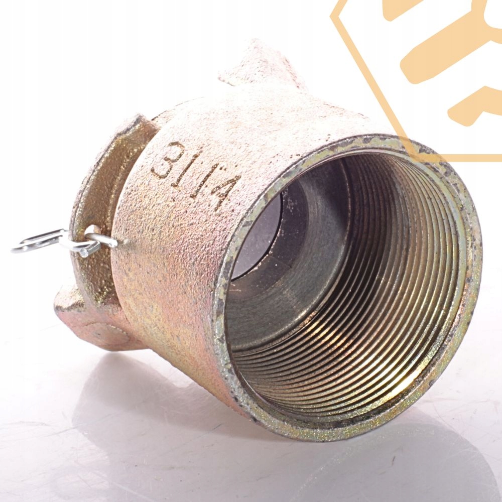 CFT-2 złącze kłowe do piaskarki GW 2" cale złączka z uszczelką piaskowania Pojemność 0 l