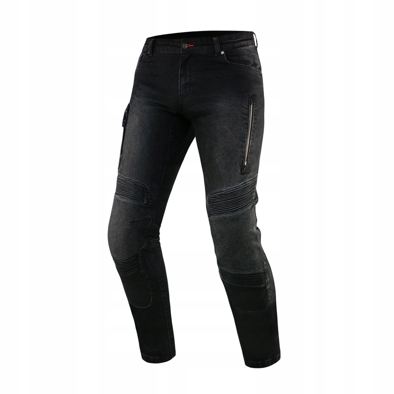 Motocyklové Džínsy Rebelhorn Vandal Denim Black (32/32)