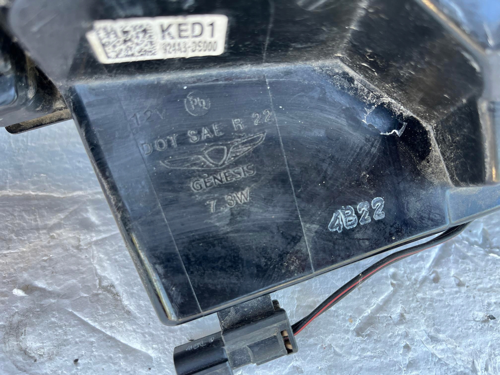 фонарь левый задний Hyundai Genesis GV70 924A3-DS000