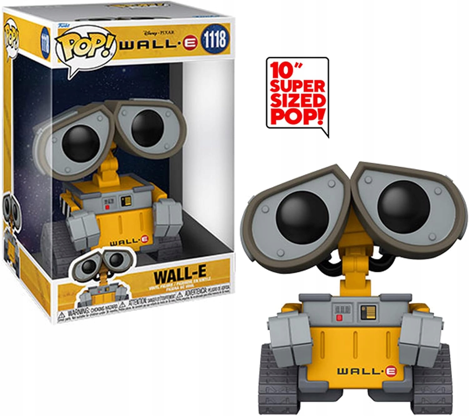 Funko Pop! Jumbo Disney: Wall-E Velká figurka