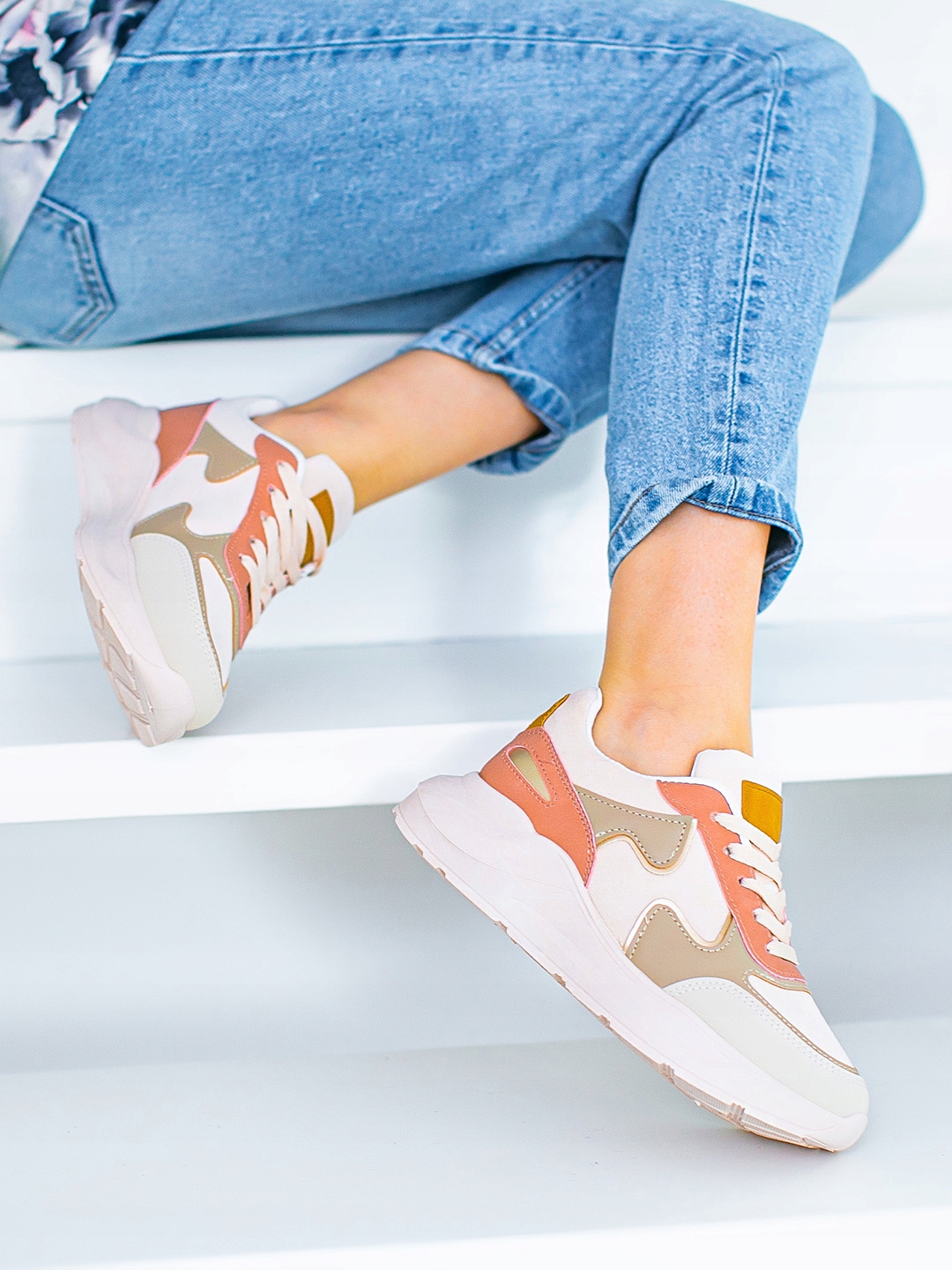 Kolorowe adidasy Damskie Buty Sportowe 39 Rozmiar 39