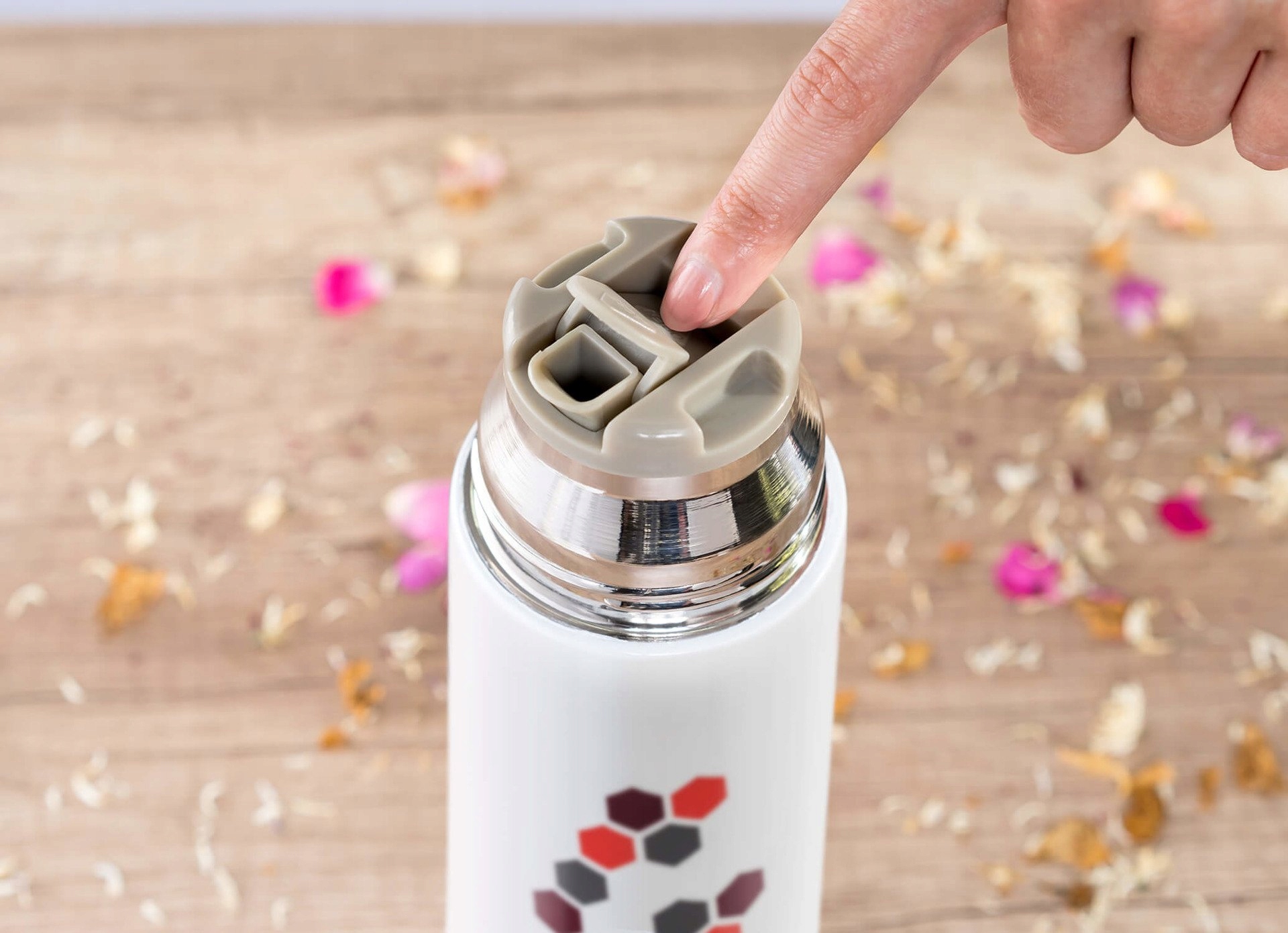 Termos ze stali szlachetnej 500ml korek klik REER Marka Reer