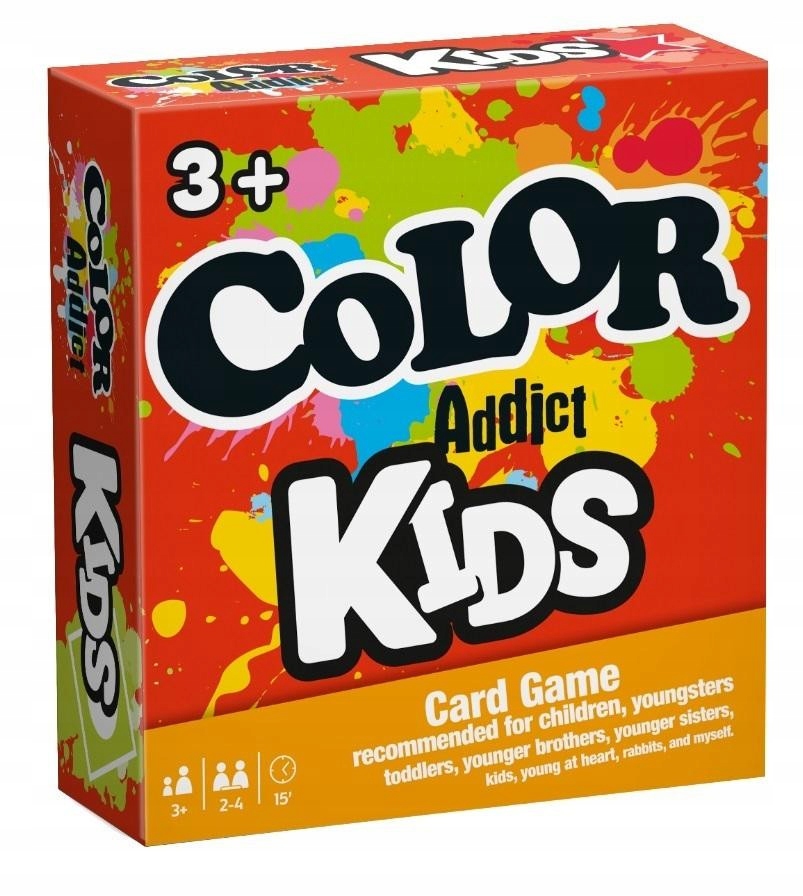 Gra Karciana DLA DZIECI Color Addict Kids KARTY