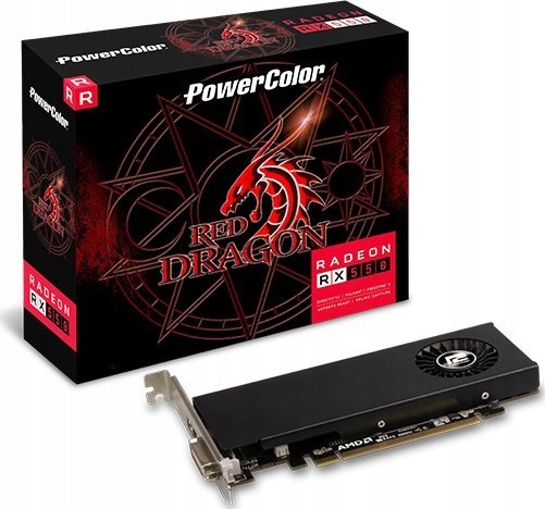 Karta graficzna Power Color Red Dragon Radeon Rx 550 Lp 4GB GDDR5