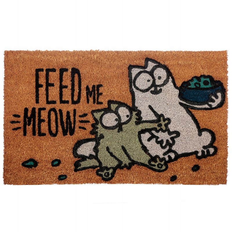 

Wycieraczka Kot Simona Kocięta feed me 75x45cm