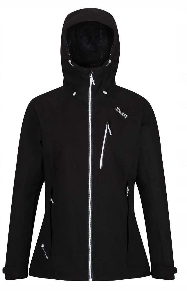 Damska kurtka przeciwdeszczowa z kapturem Regatta RWW300 815 M Długość do bioder