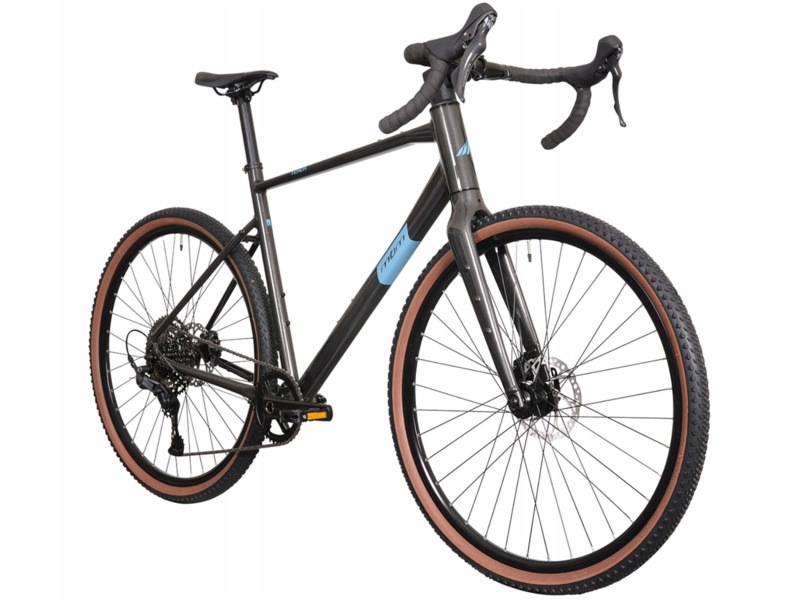 Rower gravel Mbm Terea M20.5 28 cali męski Tytanowy szary