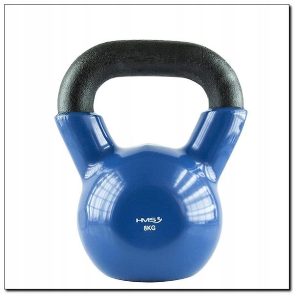 Kettlebel Hms Kn 8 kg pokrytý vinylem