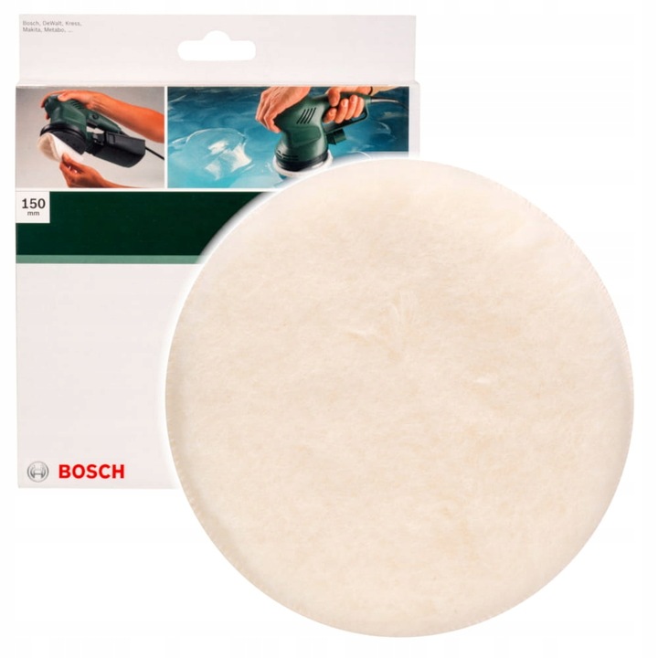 Polerka Nakładka Z Wełny Jagnięcej Bosch Do Szlifierki 150 MM