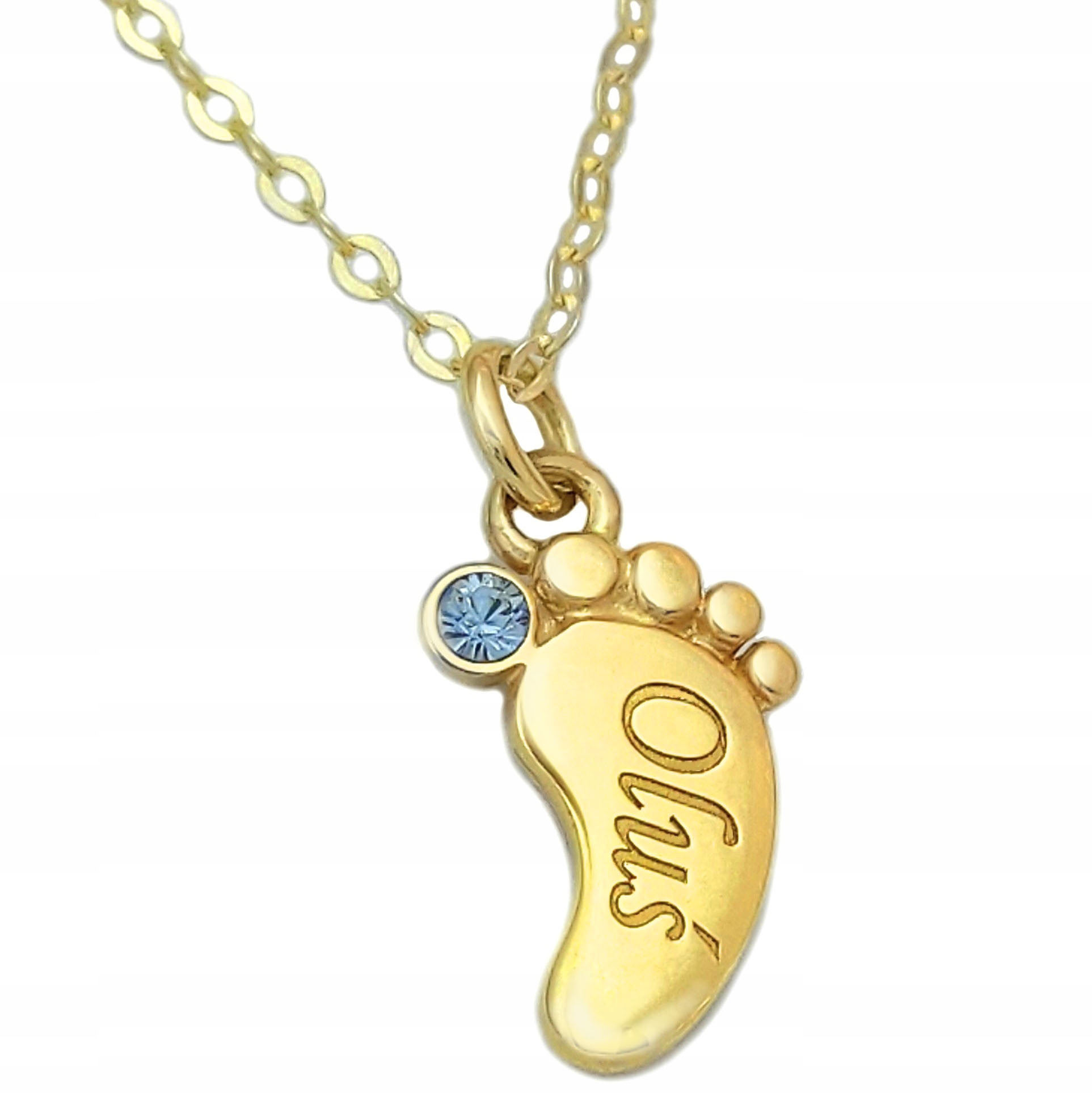 Zlatý řetízek 585 Stopka dárek pro maminku Gravírování