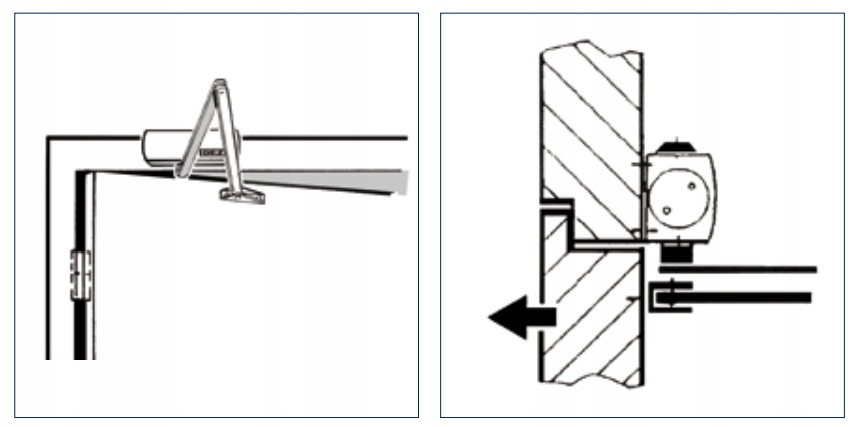 GEZE TS 2000 NV BC Samozamykacz z ramieniem, biały Stan opakowania oryginalne