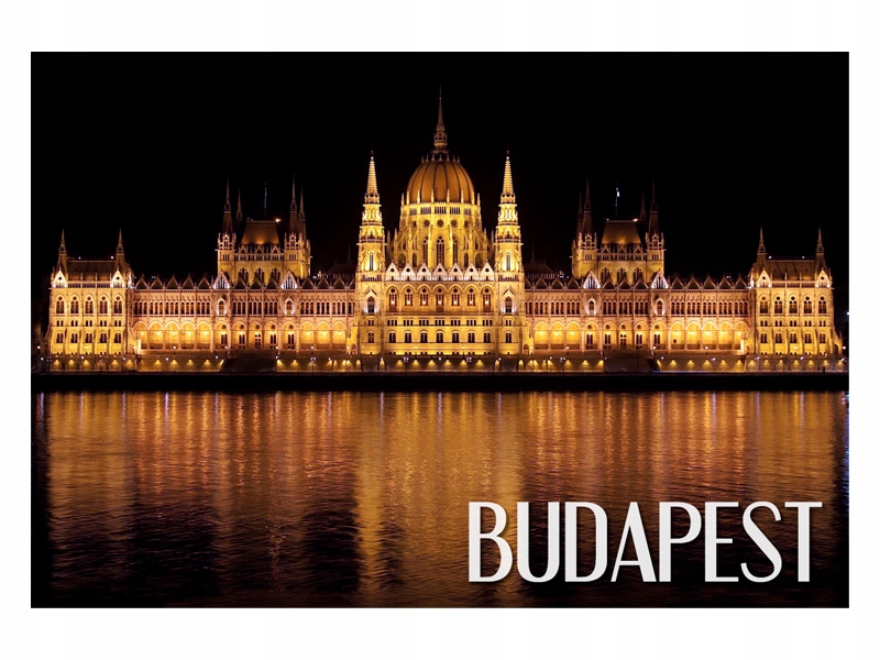

Budapeszt Parlament Gmach Magnes na lodówkę