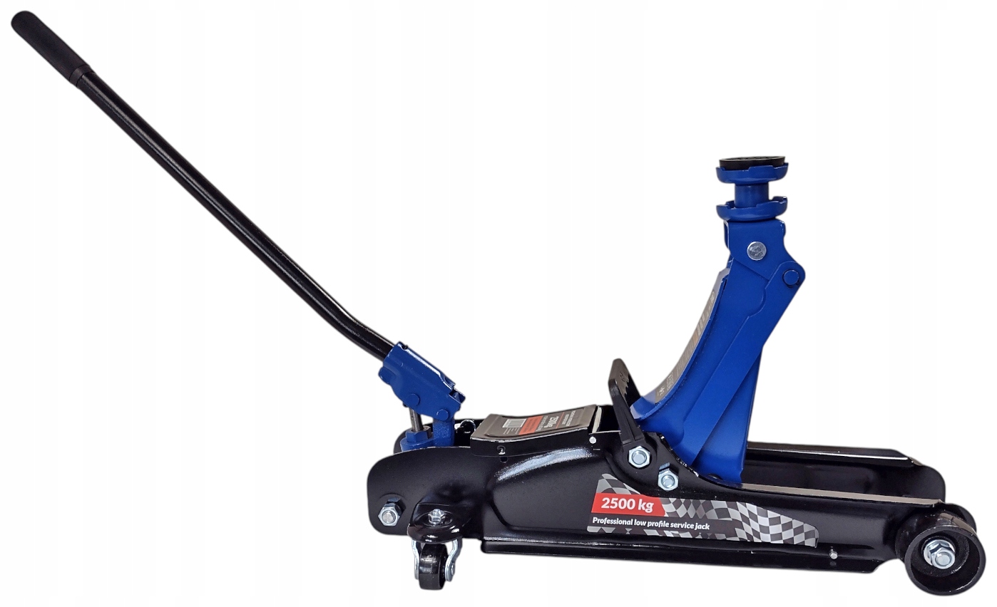 NÍZKOPROFILOVÝ ZVEDÁK FROG AUTOMOBILOVÝ ZVEDÁK S OTOČNOU RUKOJEŤÍ KUFR Minimální výška zdvihu 80 mm