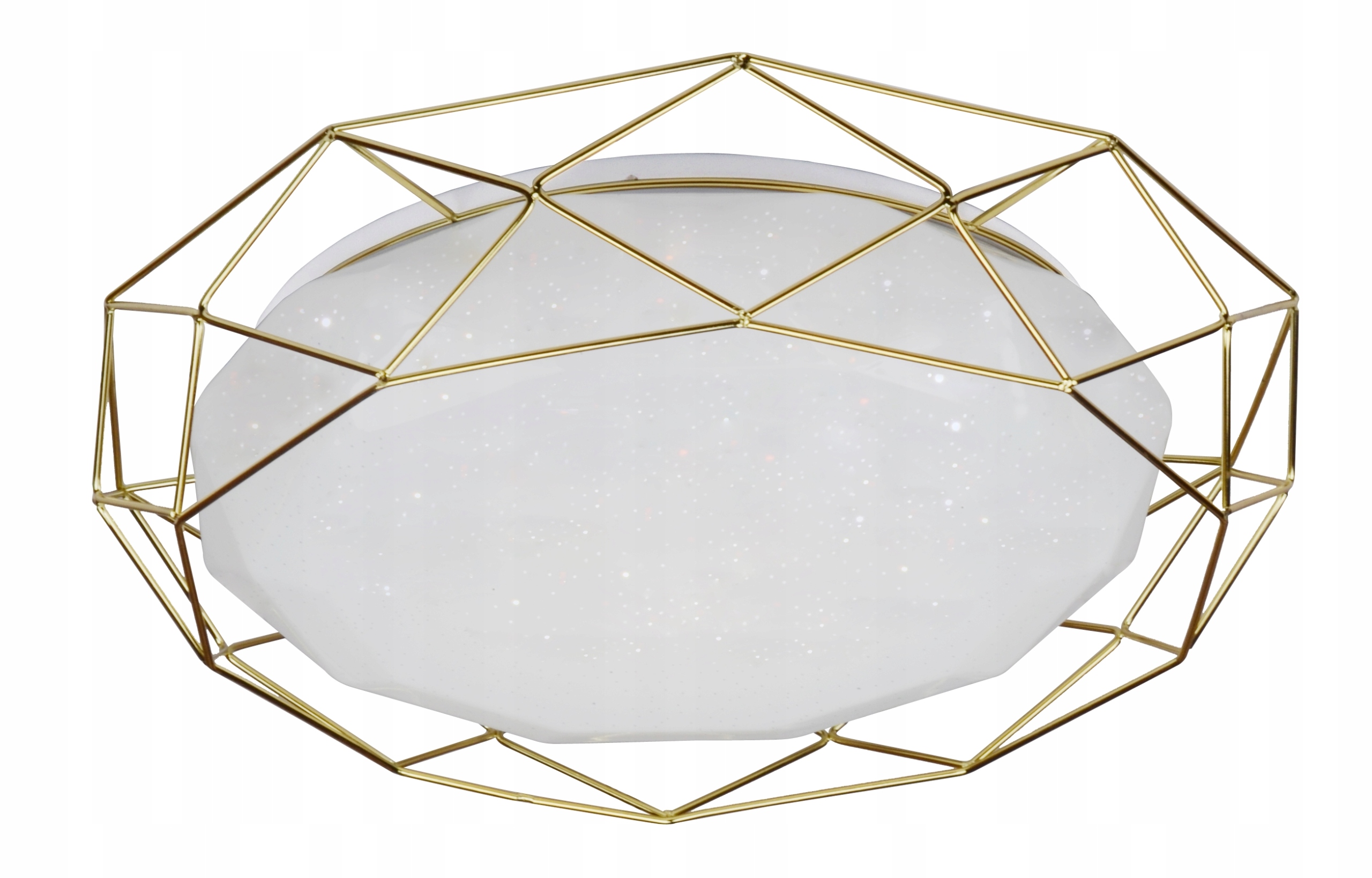 Stropné Svietidlo okrúhly Candellux 43 x 43 cm biely, žltý