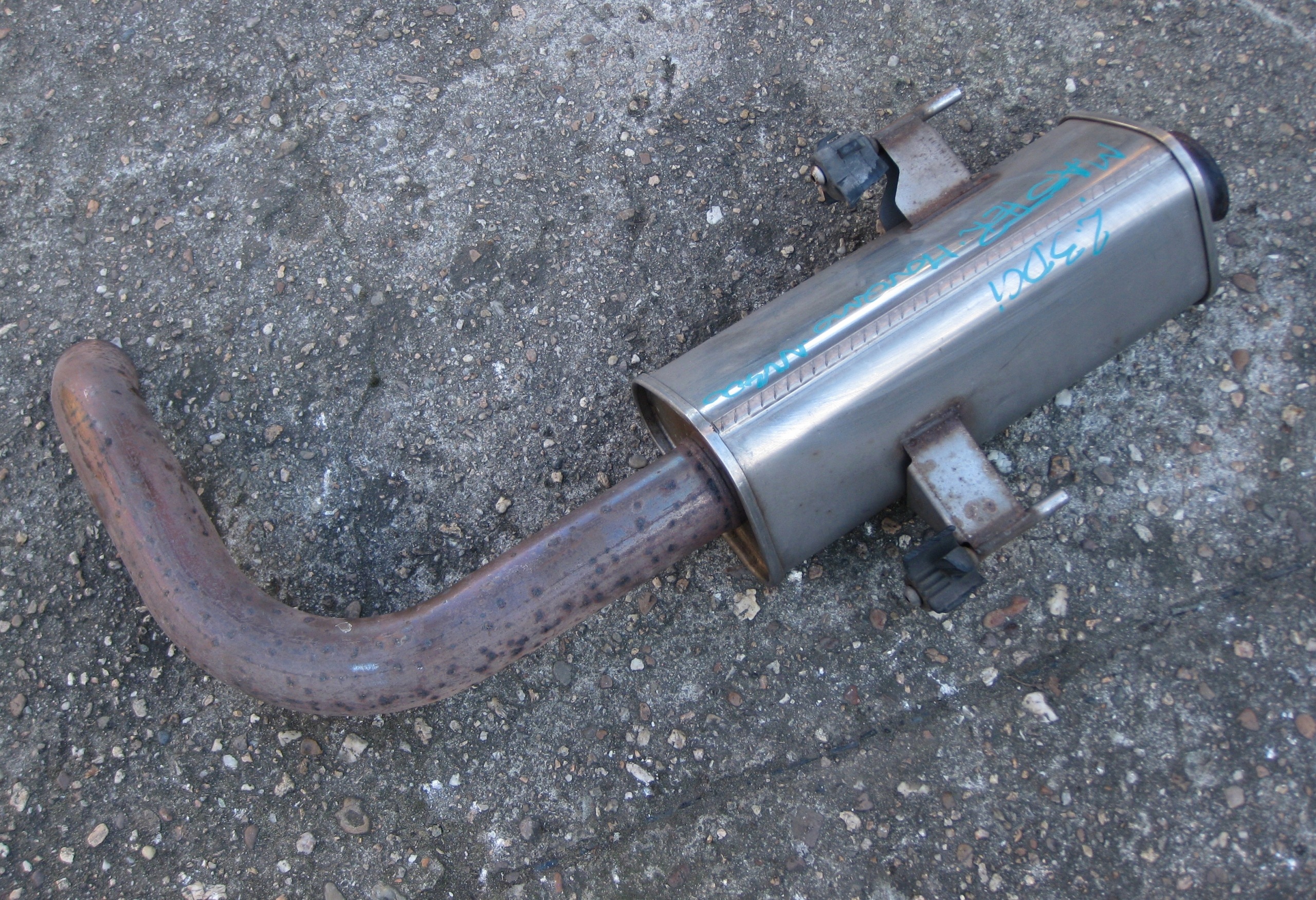 MASTER III MOVANO 2.3 DCI muffler, exhaust 201009667R