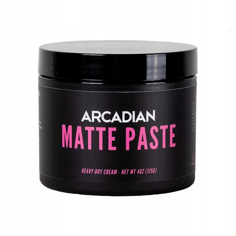 Arcadian Matte Paste Matowa Pomada Do Włosów 115g