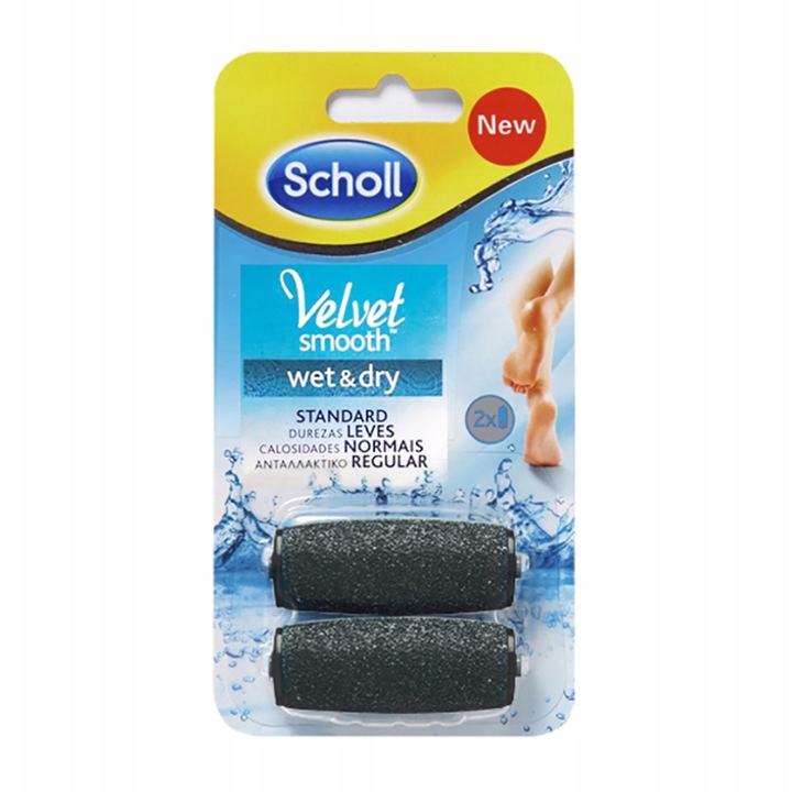

Rolki wkłady pilnik Scholl Velvet oryginal głowica