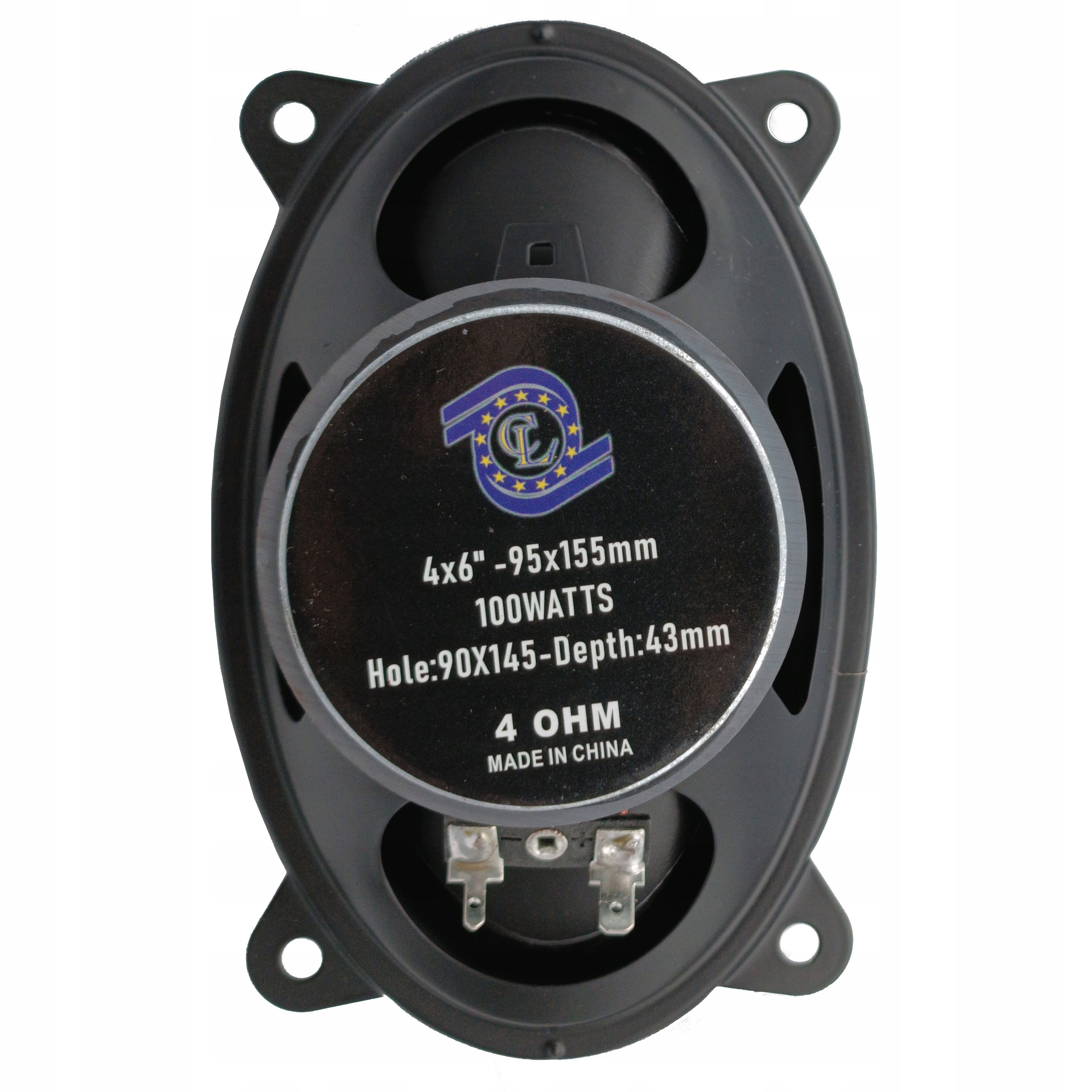 GŁOŚNIKI SAMOCHODOWE 4x6" DO SEAT CORDOBA IBIZA TOLEDO VARIO + ŚCIĄGACZE Stan opakowania oryginalne