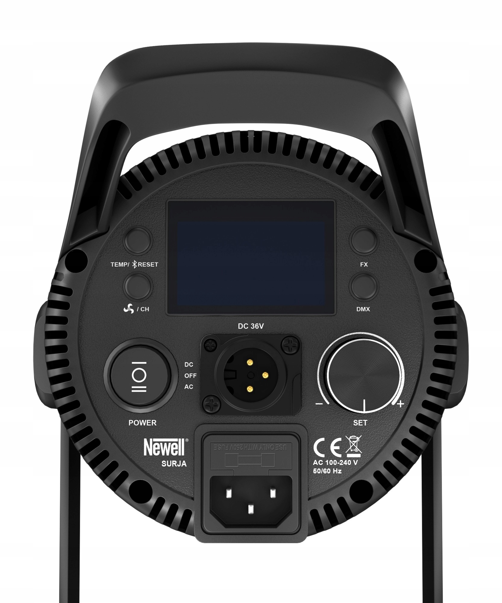 Lampa LED Newell Surja 400 2700-6500K 330W DMX Liczba źródeł światła 1