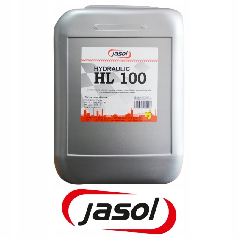 Jasol Hydraulic HL 100 op 20l