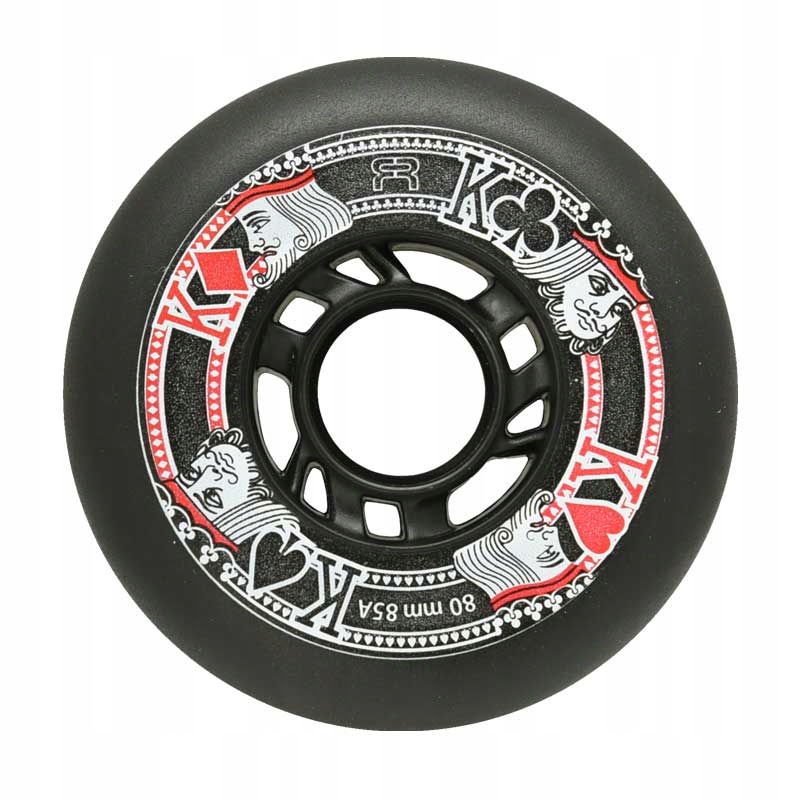 Koła Fr Skates Street Kings Black 76MM/85A X1 Freeride Freeskate Urban