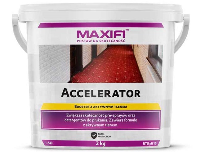 

Maxifi Accelerator 2kg Dodatek Wzmacniający Pranie