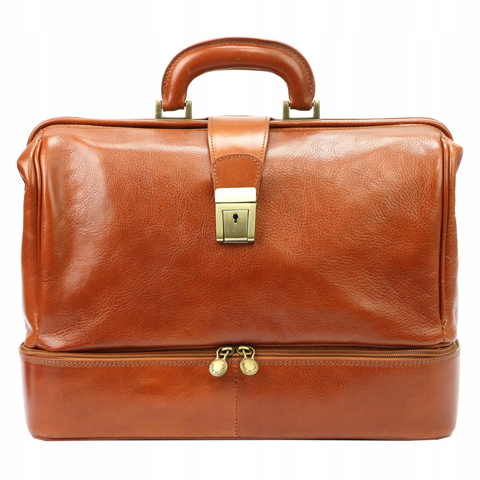 Skórzana biglowa torba lekarska Old School Vintage MD2 Camel EAN (GTIN) 5900949019055