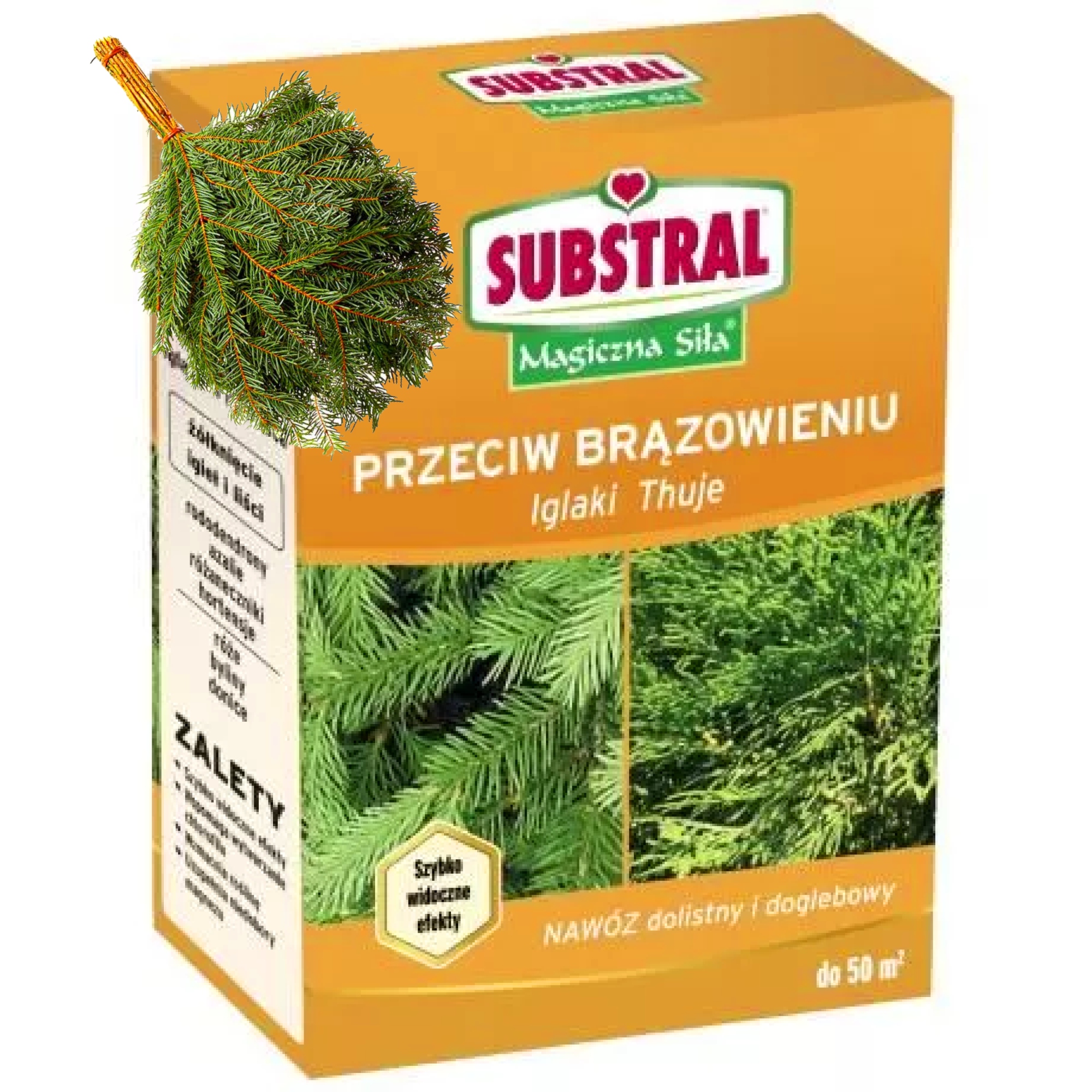 

Nawóz Magiczna Siła Przeciw Brązowieniu 1kg 50m²