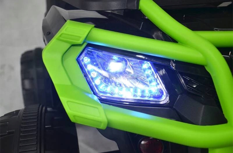 Monster Quad Elektryczny Terenowy Na Akumulator 24V 2x45W EVA LED MP3 Szerokość pojazdu 77 cm