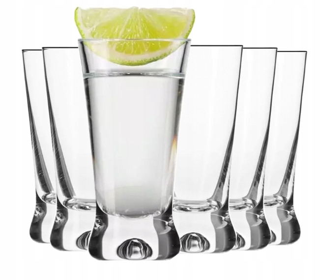 

Miarki kieliszki shoty do wódki Basic Glass 50ml