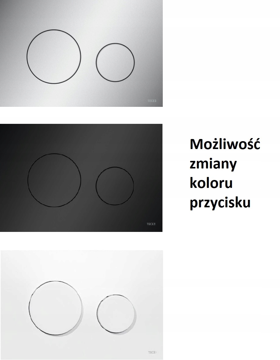 TECE STELAŻ PODTYNKOWY WC SLIM 32CM ZESTAW PRZYCISK LOOP CHROM 3W1 Rodzaj do toalety