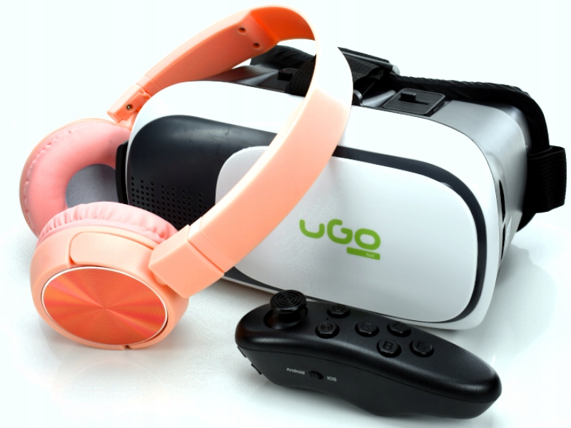 Sada Brýle Vr sluchátka Dálkové ovládání Bt pro filmové hry