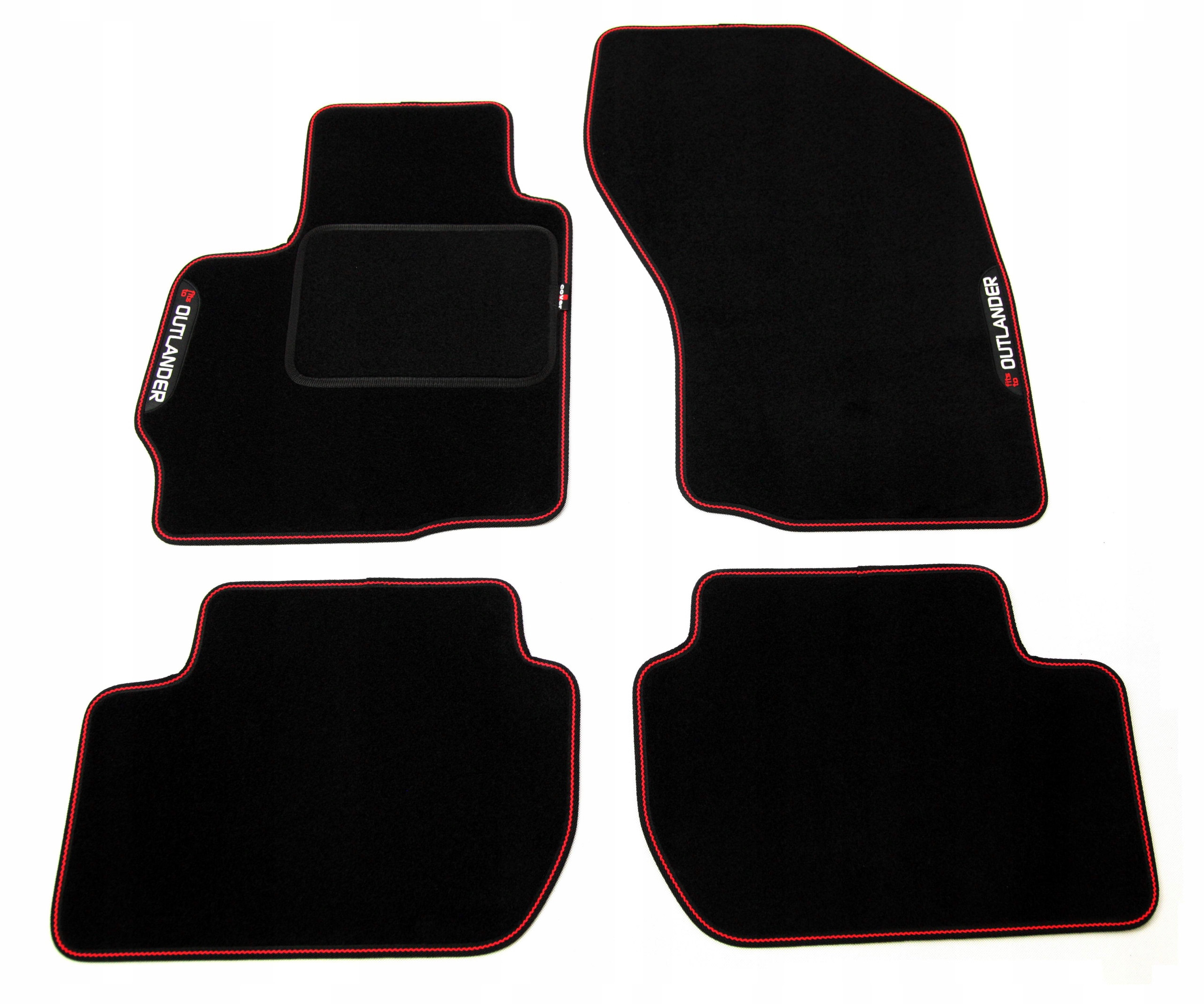 Велюрові килимки Mitsubishi Outlander II