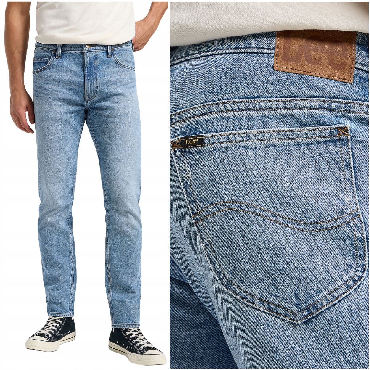 Lee Rider slim Old Time DžINS lehce přiléhavé džínové kalhoty W28 L32