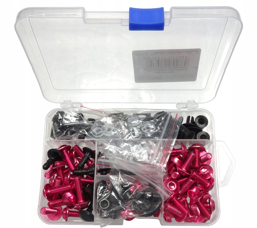 MOR.13.2982 - Болты обтекателя универсальные алюминиевые красные