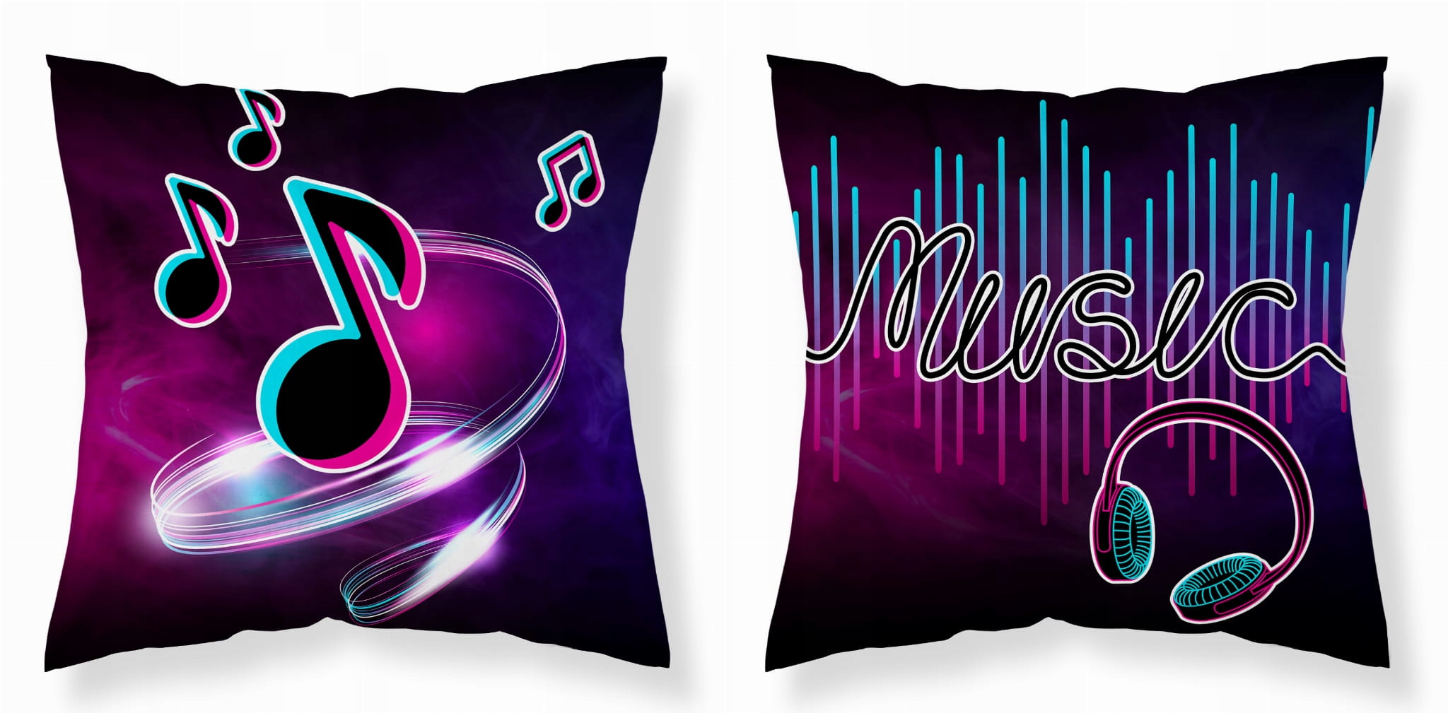 

Poszewka 40x40 Tik Tok muzyka Mikrofibra